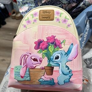 Loungefly stitch angel Backpack